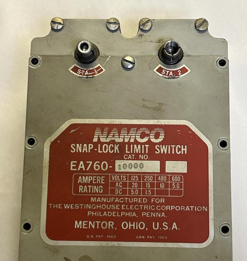 Used NAMCO,EA760-10000,LIMIT SWITCH