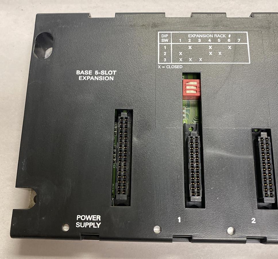 Used GE Fanuc,IC693CHS398F,Base 5-Slot Expansion