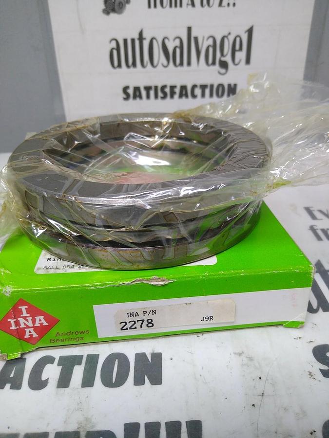 INA,2278,THRUST BALL BEARING 95.25MM BORE NOS