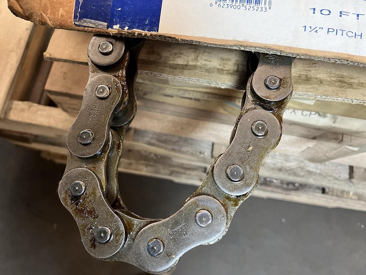 RENOLD,100HCB,ROLLER CHAIN 10FT 96 LINKS 1-1/4"