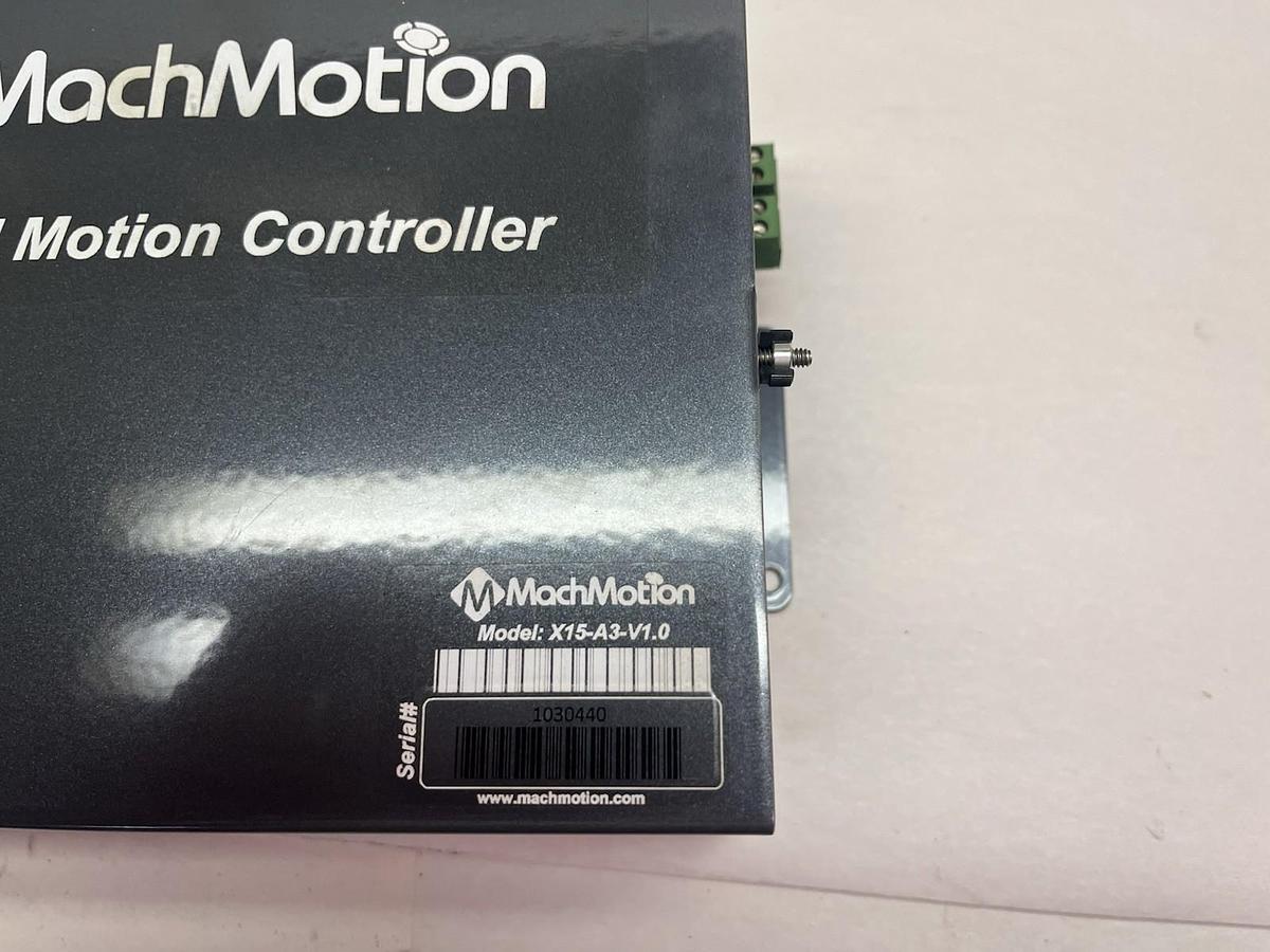 Used MACHMOTION,X15-A3-V1.0,APOLLO III ETHERNET MOTION CONTROLLER