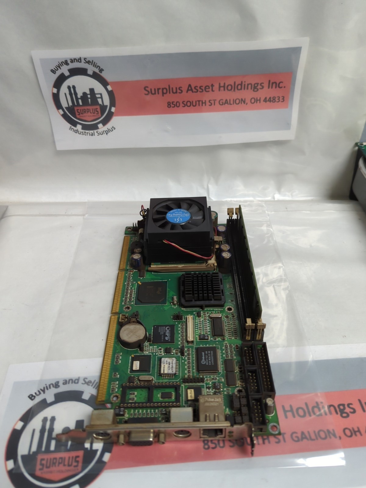 Used CONTEC,PC-686BX(NXL)-LV,MOTHER CIRCUIT BOARD 7701B REV 1.20A PRE-OWNED