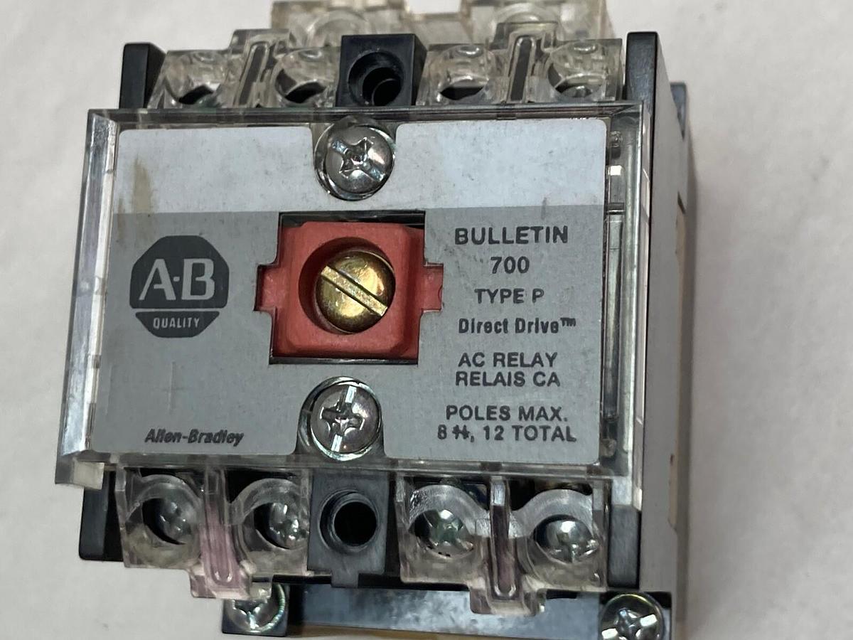 Used Allen Bradley,700-P400A1,AC Relay Ser D