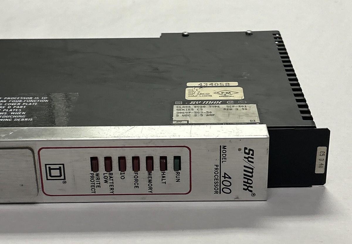 Used SYMAX,8020-SCP-401,PROCESSOR MODULE