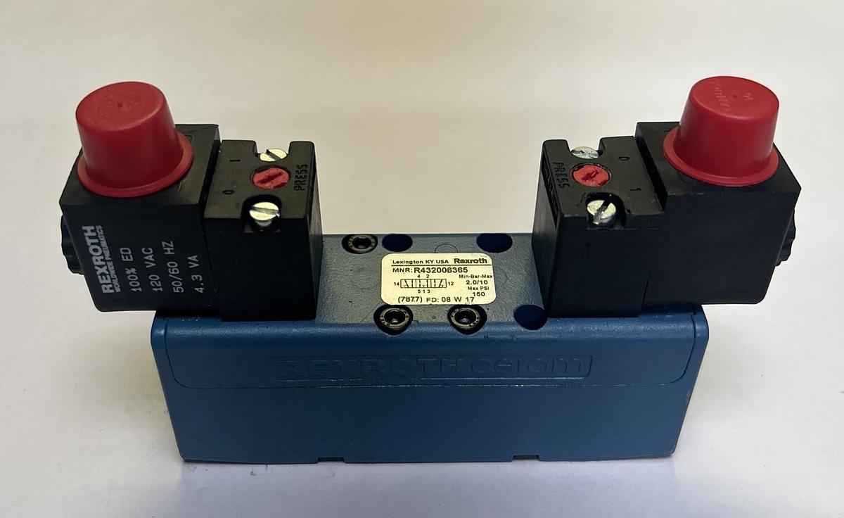 Used REXROTH,R432006365,DIRECTIONAL CONTROL VALVE