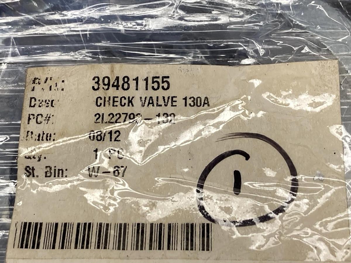 Ingersoll,39481155,Check Valve for Air Compressor