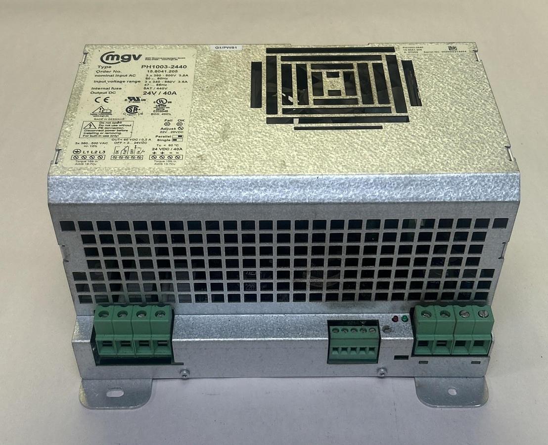 Used MGV,PH1003-2440,POWER SUPPLY