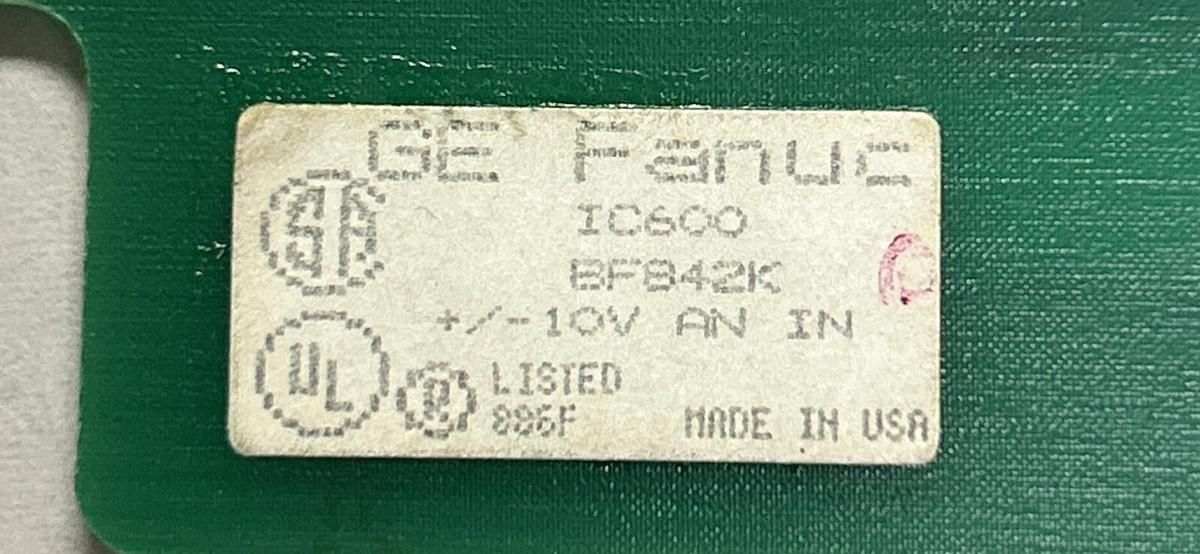 Used GE FANUC,IC600BF842K,INPUT MODULE REFURBISHED