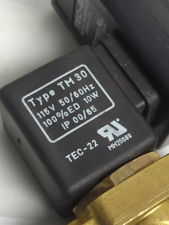 Used TEC-22,TM30,SOLENOID VALVE ASSEMBLY 115V 50/60HZ PRE-OWNED