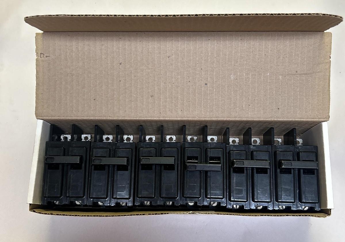 Used ITE,EQ-B70,CIRCUIT BREAKER 70A 240V 2P LOT OF 6