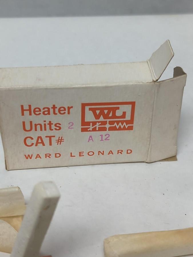 WARD LEONARD,A12,OVERLOAD HEATER ELEMENT LOT OF 2 NOS