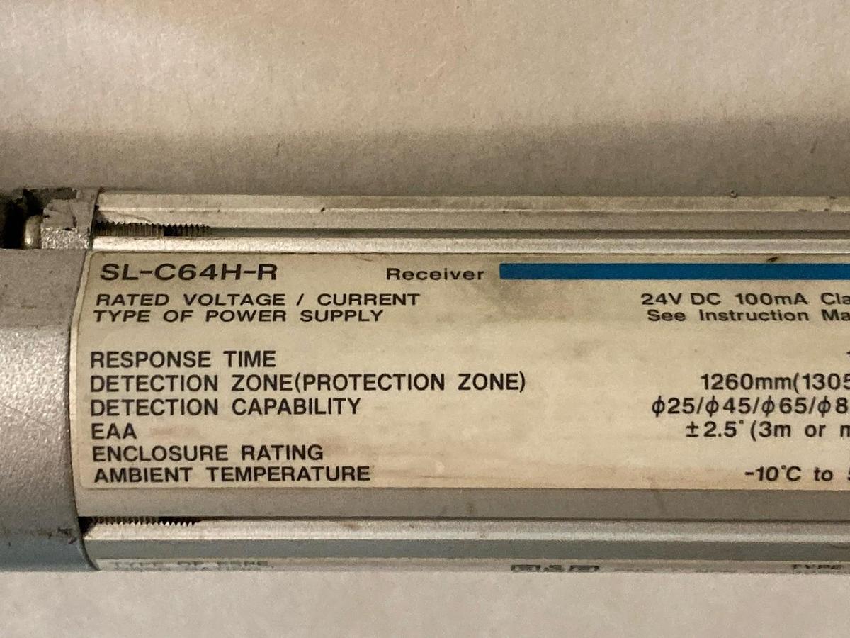 Used Keyence,SL-C44H-R / SL-C12H-R,Light Curtain Set