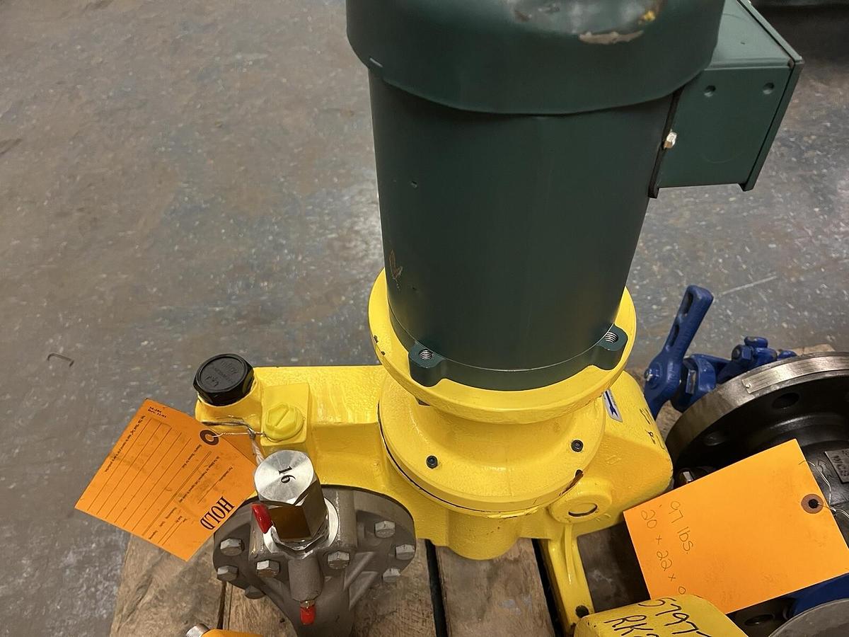 Used MILTON ROY,MRB11R25S5APPNNNNY,METERING PUMP 42(100PSI)/36(400PSI) GPH