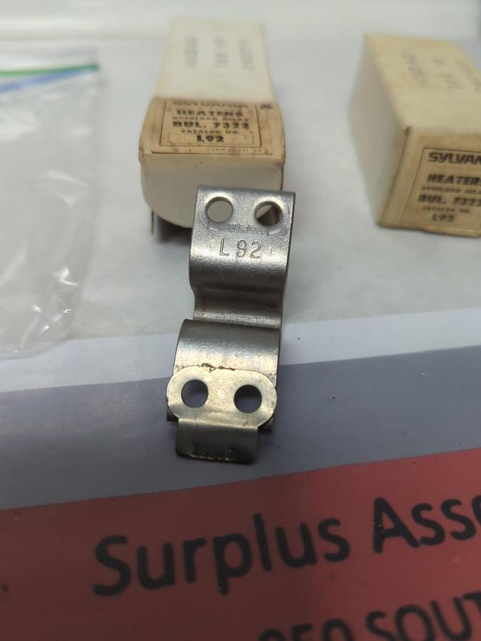SYLVANIA,L92,OVERLOAD HEATER ELEMENT LOT OF 2 NOS