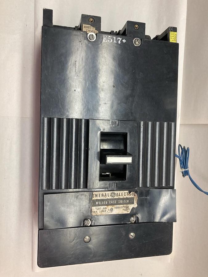 Used General Electric,TKMA3Y1200,Circuit Breaker 1200A 600V 3P