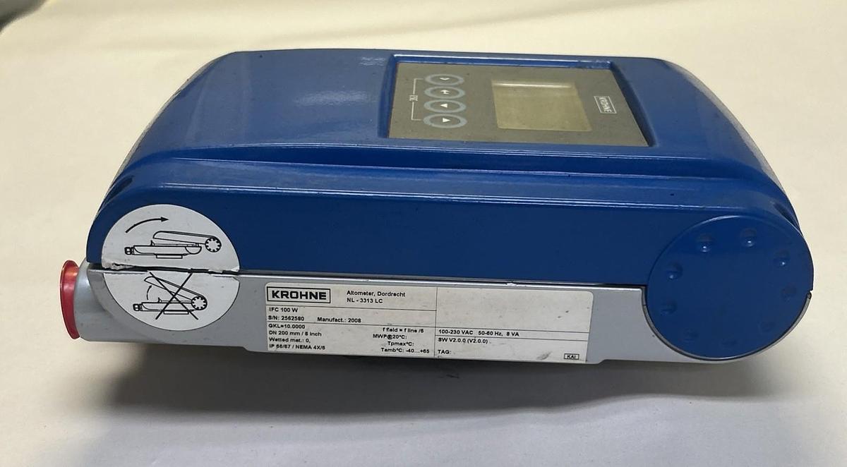 Used KROHNE,IFC100W,FLOW TRANSMITTER