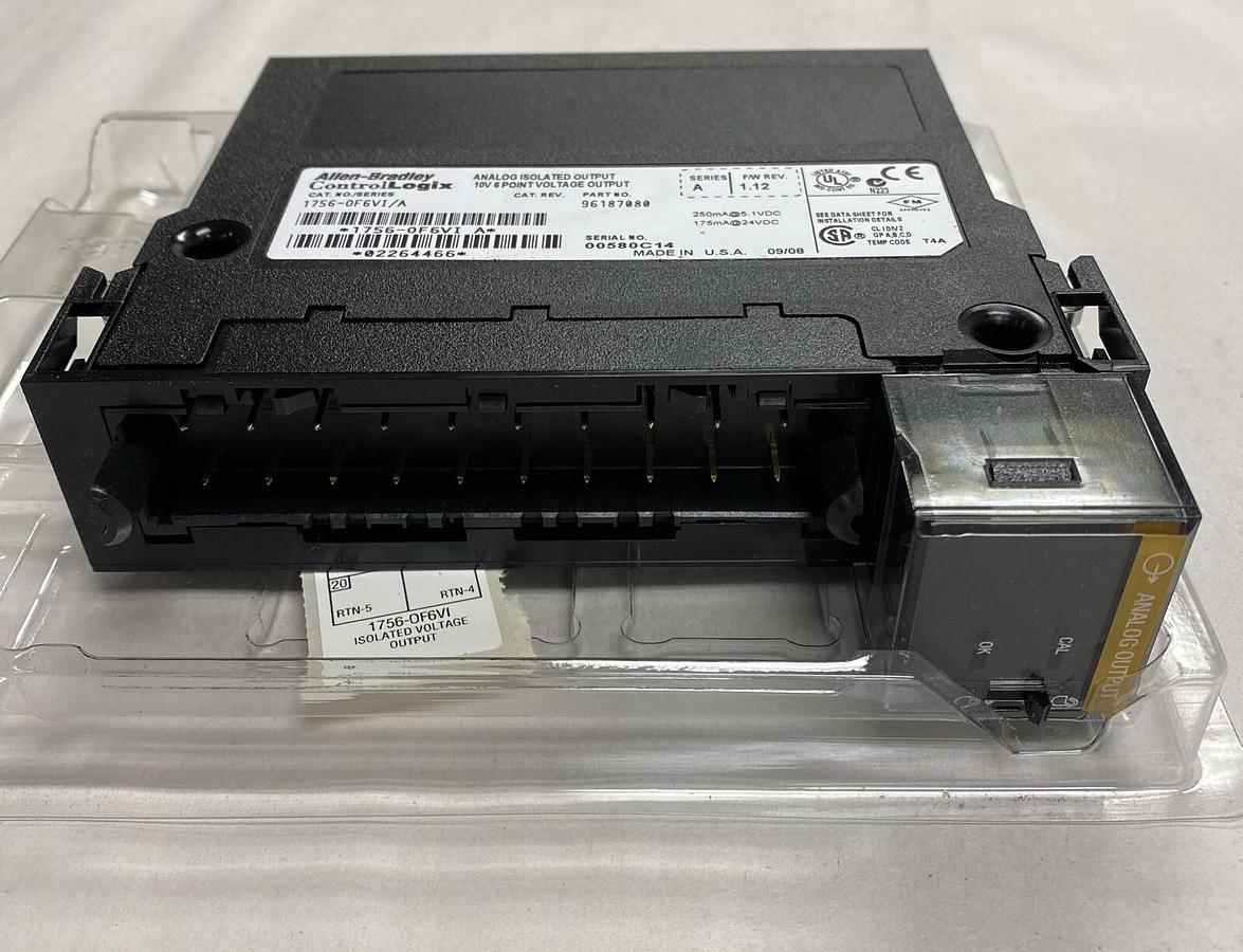 Allen-Bradley,1756-0F6VIAnalog Output Module NOS