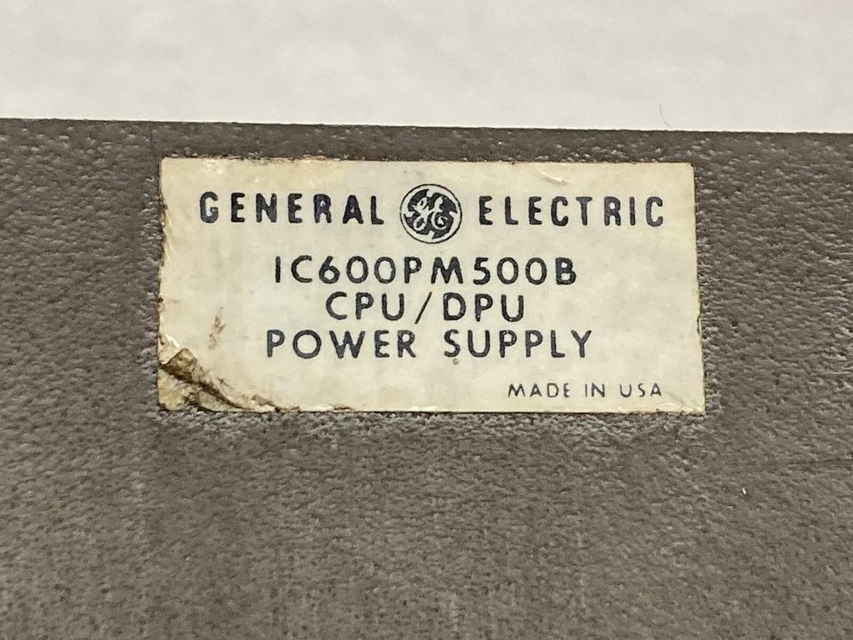 Used GE Fanuc,IC600PM500B,Procerssor/Power Supply