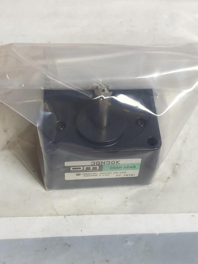 ORIENTAL MOTOR,3GN30K,GEAR HEAD/MOTOR NOS