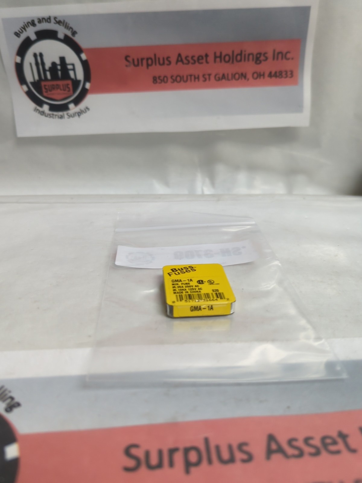 COOPER BUSSMANN,GMA1A,FUSE PACK OF 5 PCS NOS