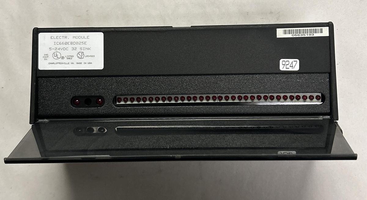 Used GE FANUC,IC660EBD025E,GENIUS BLOCK SINK I/O MODULE