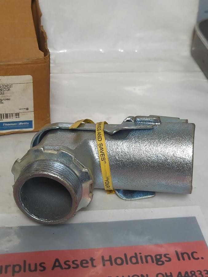 T&B,328,1-1/2 IN FLEXIBLE TITE-BITE CONDUIT CONNECTOR 90° ANGLE NOS