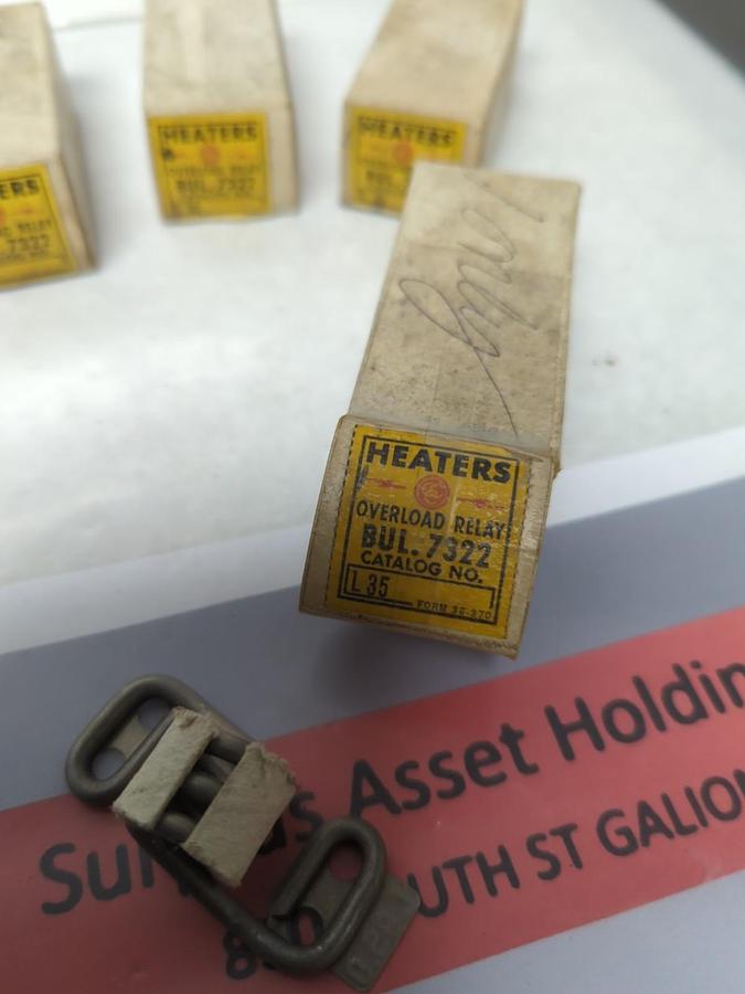 JOSLYN CLARK,L35,OVERLOAD HEATER ELEMENT LOT OF 4 NOS