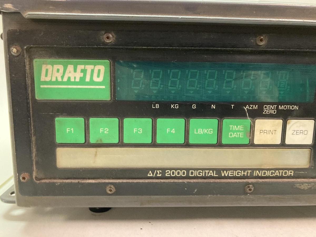 Used Drafto,Delta/Sigma 2000,Digital Crane Weight Indicator