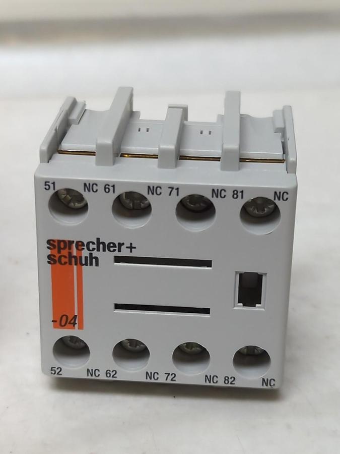 SPRECHER + SCHUH,CS7-PV-04,AUXILIARYY CONTACT NEW