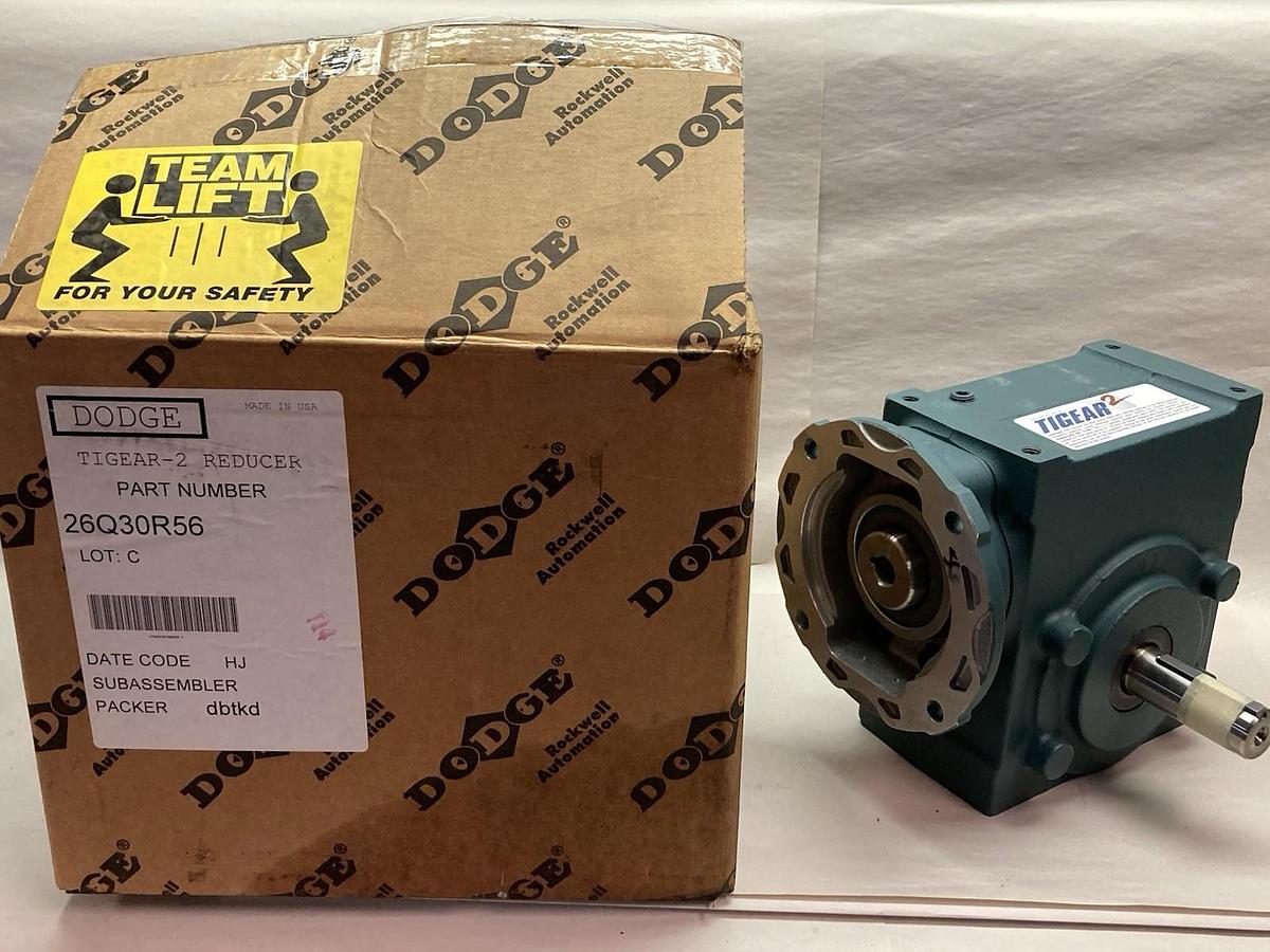 Dodge Tigear,26Q30R56,Gear Reducer Ratio 30:1 2Hp 1750rpm