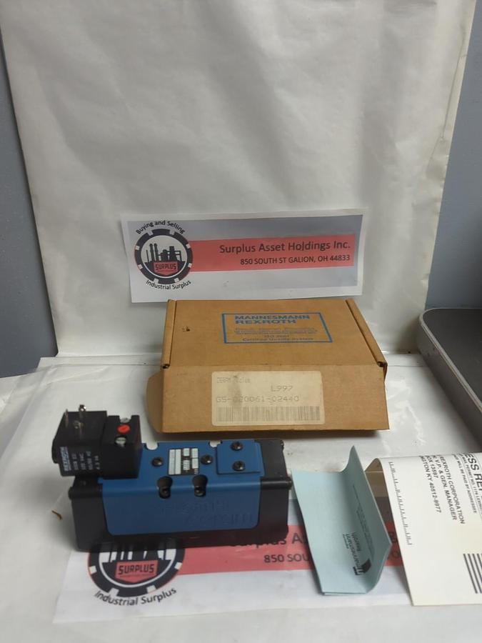 REXROTH,GS-020061-02440,CERUM SOLENOID VALVE NOS