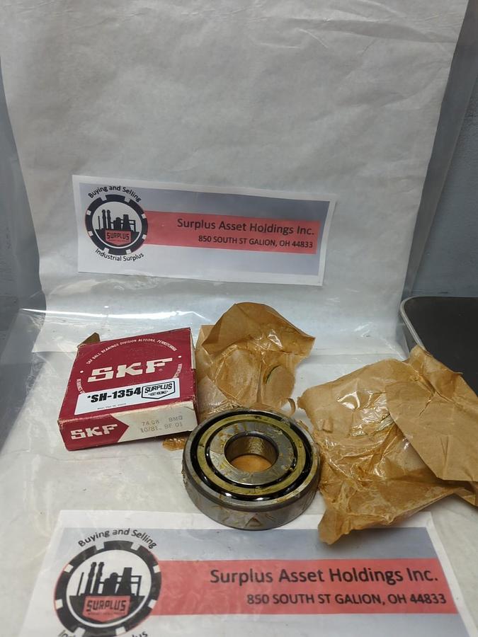 SKF,7408 BMG,ANGULAR CONTACT BEARING 40MM BORE NOS