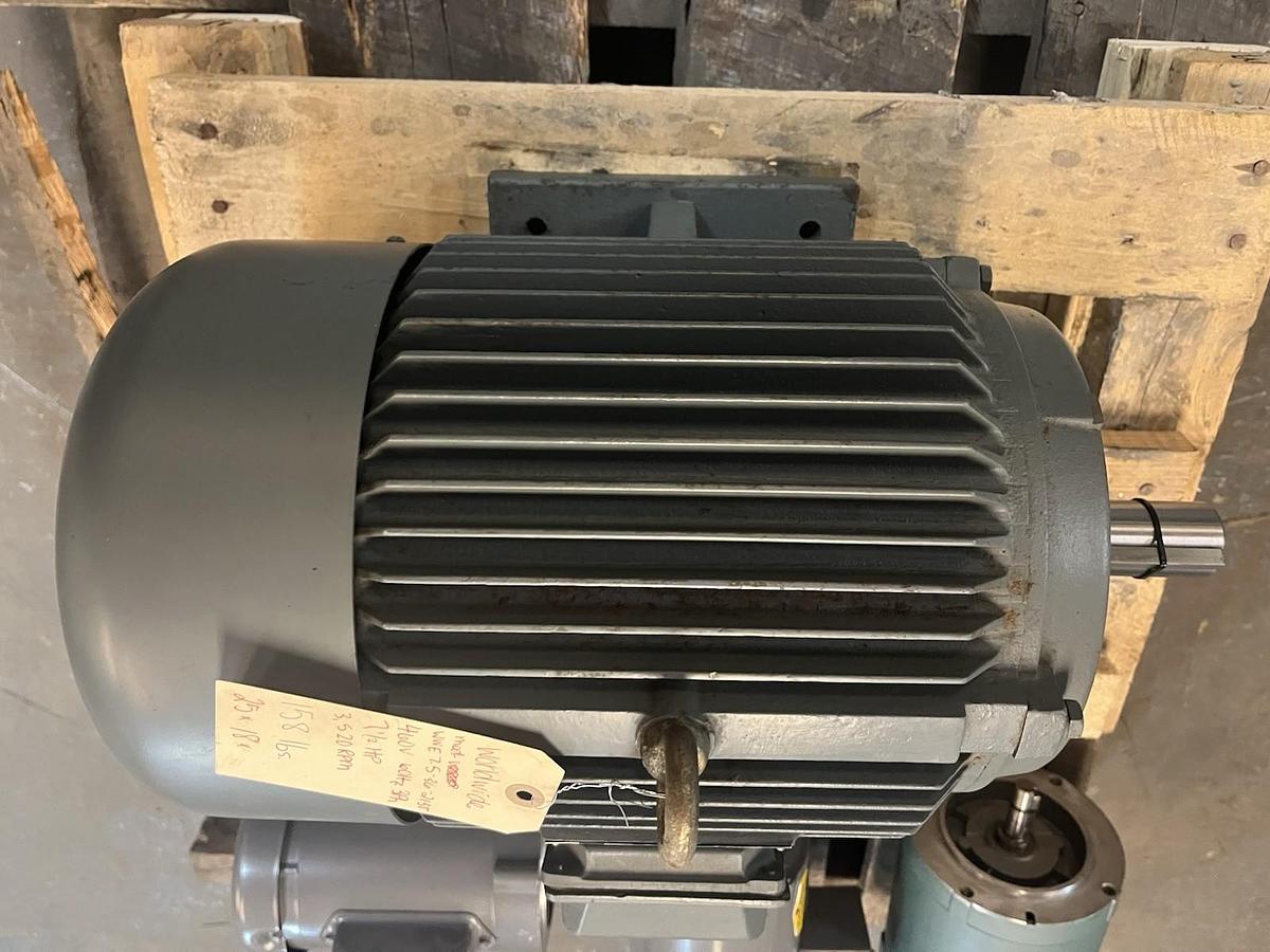 WORLDWIDE,WWE7.5-36-213T,MOTOR 7.5HP 3520RPM 3PH 213T