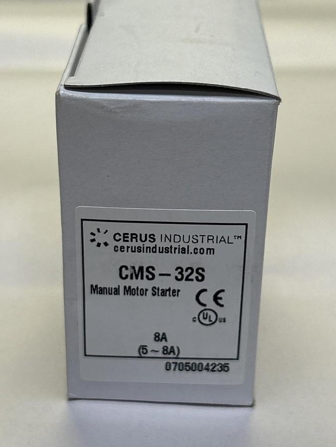 Used CERUS INDUSTRIAL,CMS-32S,MANUAL MOTOR STARTER NEW
