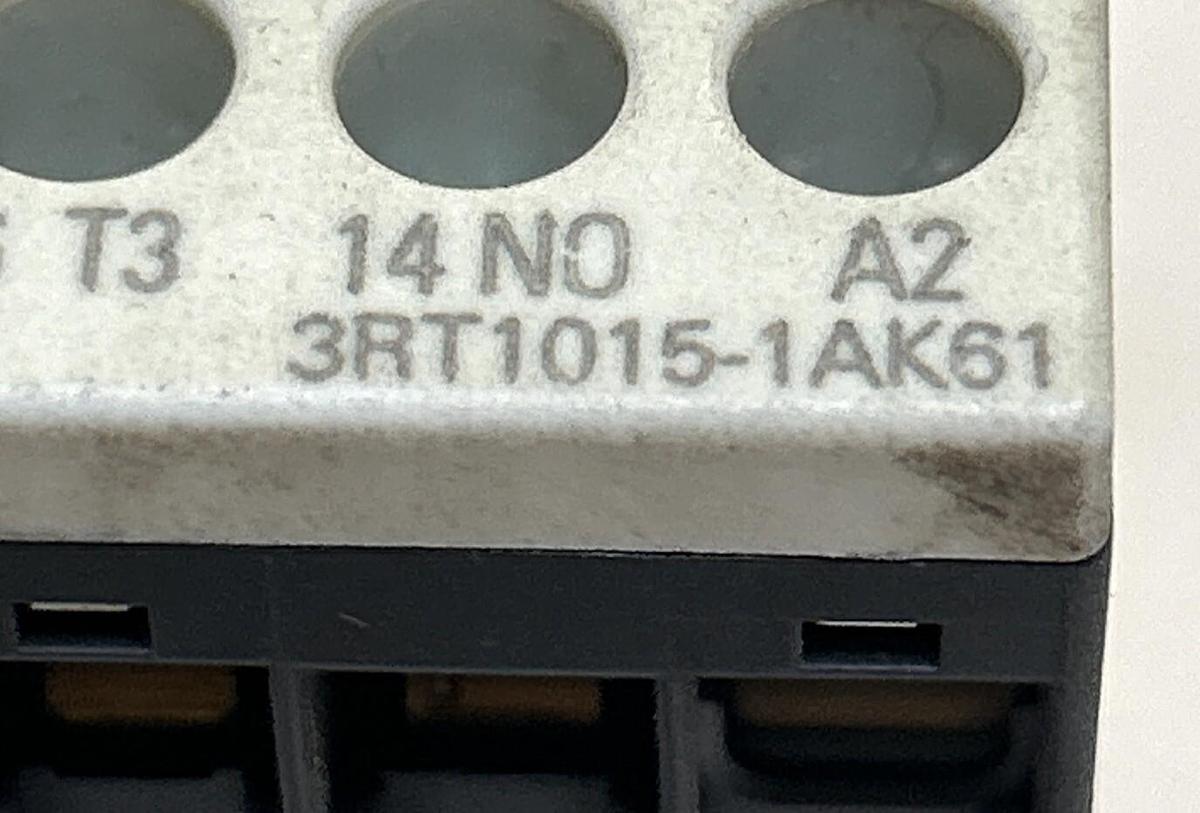 Used SIEMENS,3RT1015-1AK61,CONTACTOR