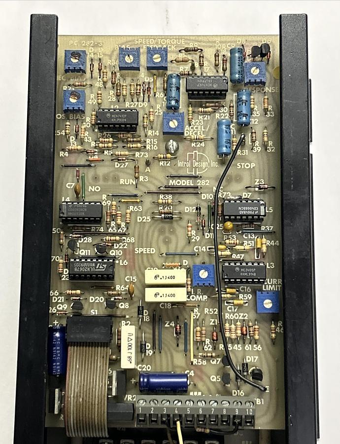 Used INTROL DESIGN,282-1M,PC BOARD MODULE