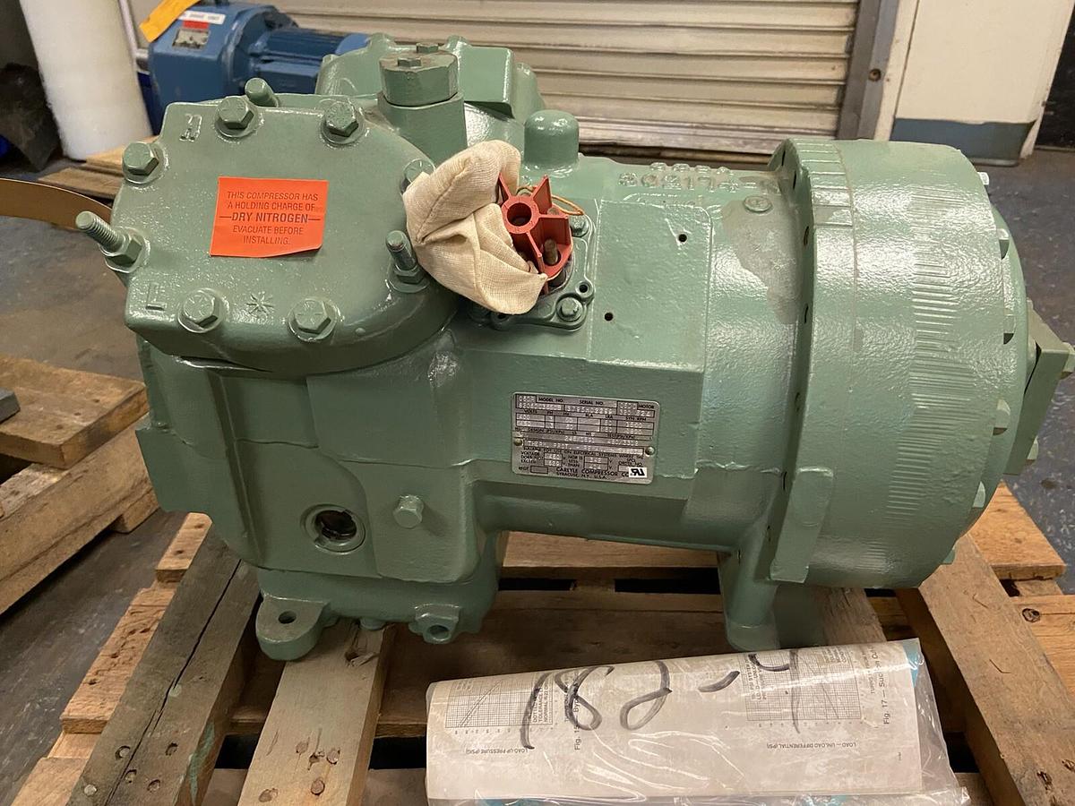 Carlyle,06DR8206DC3650B,Chiller Compressor 400/460V