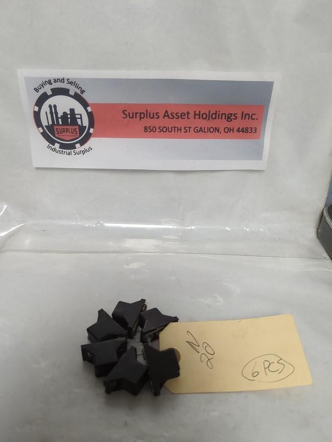 Used ALLEN BRADLEY,N20,THERMAL OVERLOAD HEATER ELEMENT LOT OF 6 PRE-OWNED