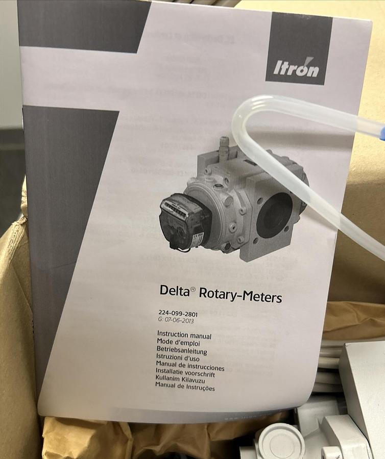 ITRON DELTA,224-099-2801,ROTARY METERS NEW