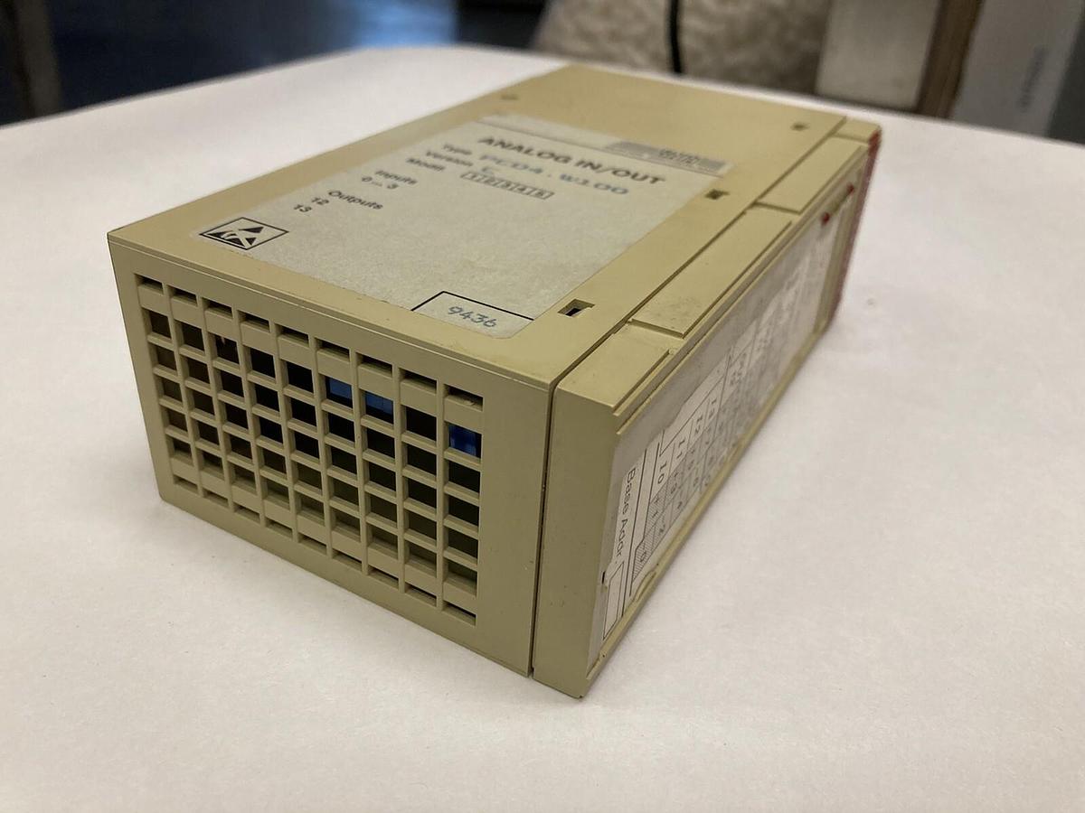 Used SAIA,PCD4.A400,Analog Output Version C Module Automation PLC Control