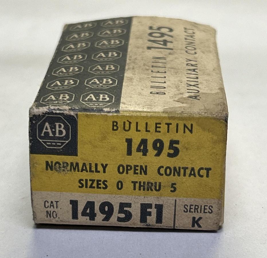 ALLEN BRADLEY,1495-F1,AUXILIARY CONTACT NOS
