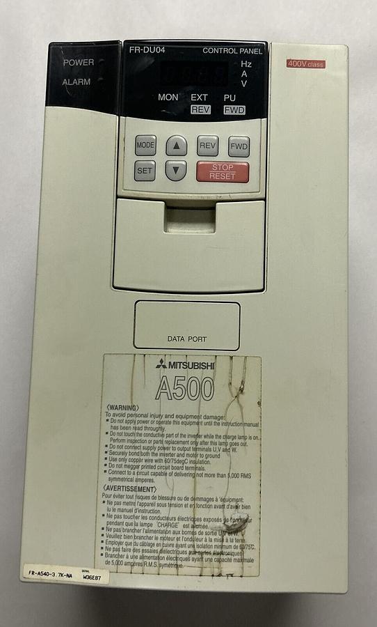 Used MITSUBISHI,FR-A540-3.7K-NA,AC DRIVE INVERTER