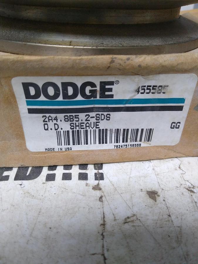 DODGE,455585 2A4.8B5.2-SDS Q.D.,SHEAVE NOS