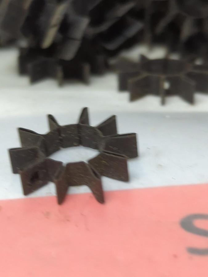 UNBRANDED,18778,BLACK TRANSISTOR HEAT SINK 7/16 INCH ROUND LOT OF 232 NOS