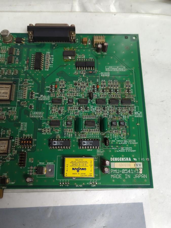 Used DENGENSHA,PMU-0541-1C,CIRCUIT BOARD PRE-OWNED