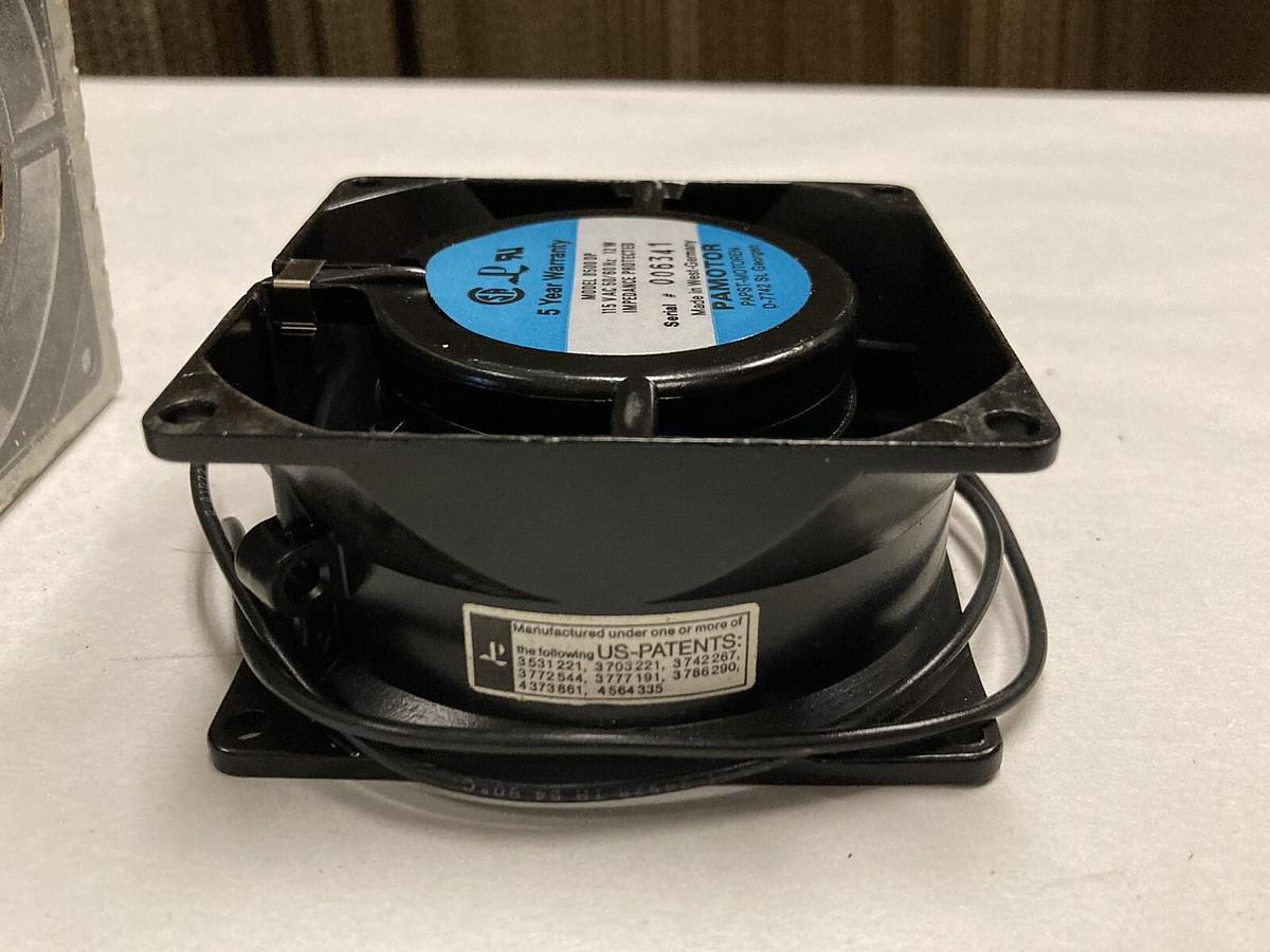 Pamotor,8500 DP,Pentaflow Fan 12W 115Vac