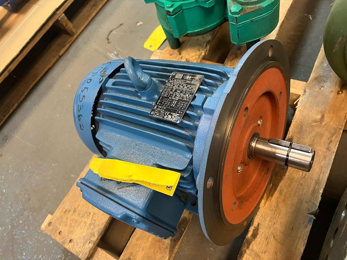 WEG,00536EP3E184TC,W21 SEVERE DUTY MOTOR 5HP 3480RPM 3PH W182TC W184TC