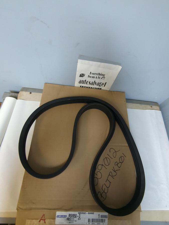 CARLISLE,R5V950-3,WEDGE BAND BELT NOS