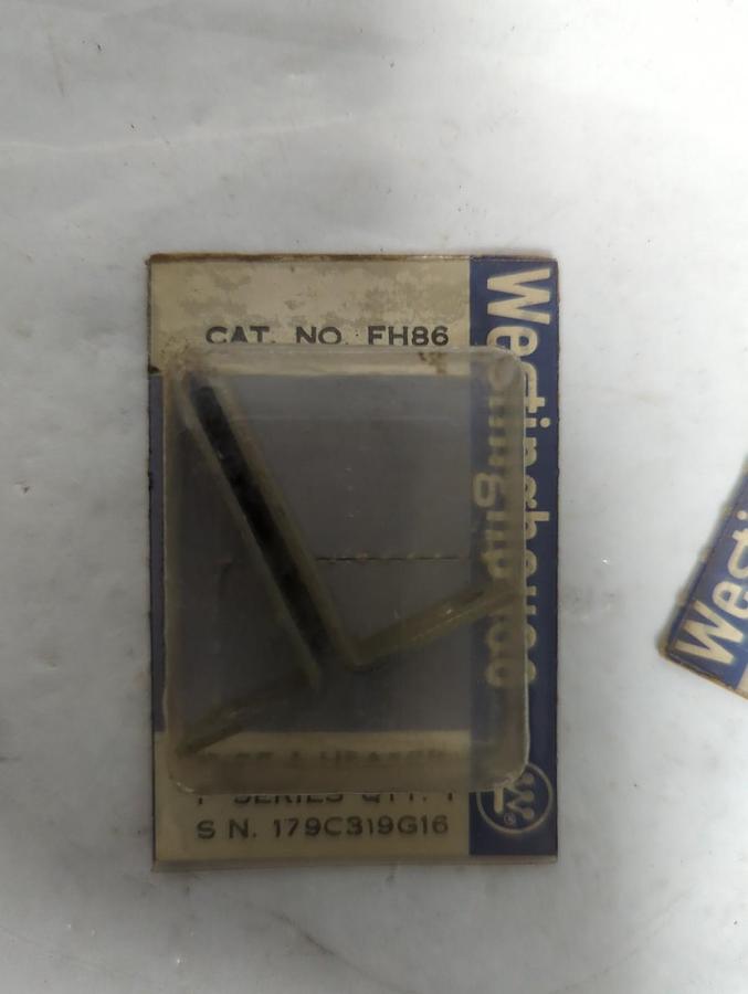 WESTINGHOUSE,FH86,THERMAL OVERLOAD HEATER ELEMENT LOT OF 3 NOS