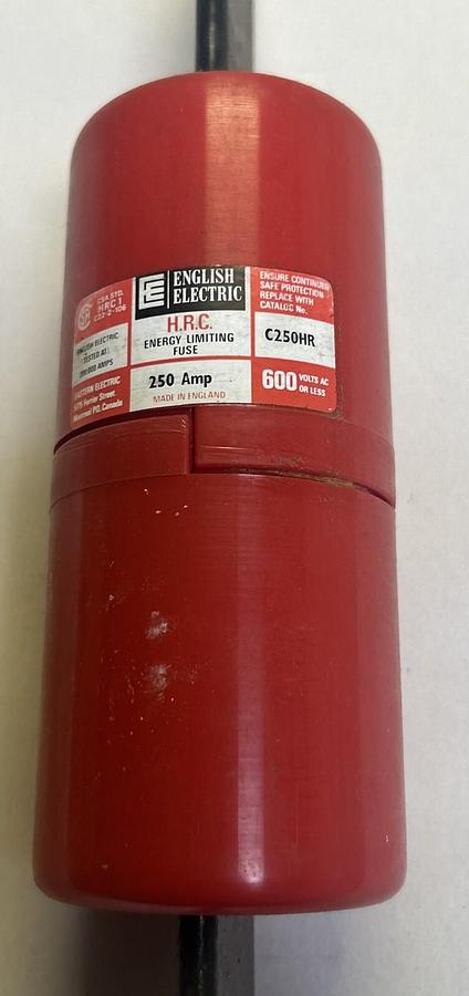 ENGLISH ELECTRIC,C250HR,FUSE 250A 600V